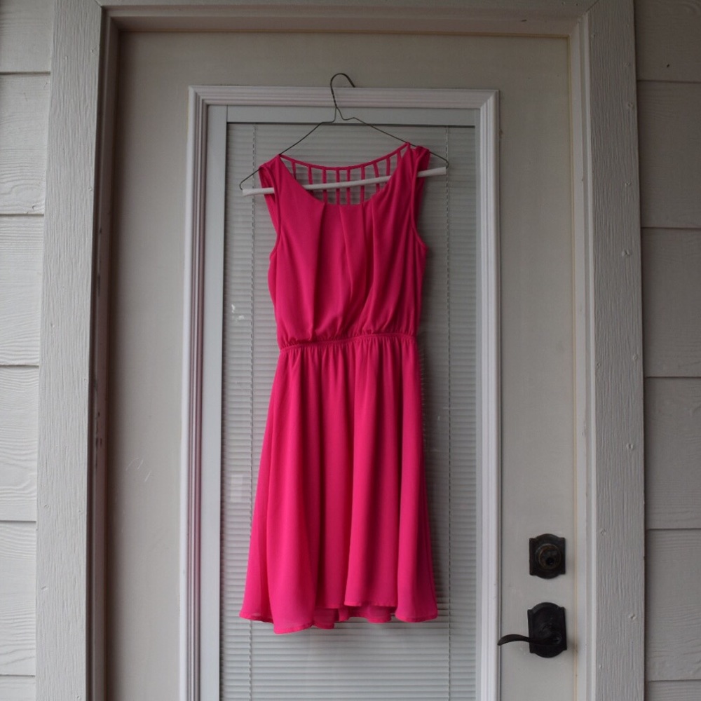 Hot Pink Dress